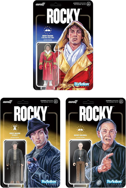 Super7 Rocky Balboa (Italian Stallion) - 3.75" Rocky Action Figure Classic Movie Collectibles and Retro Toys