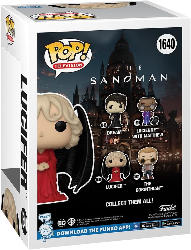 Funko Pop! TV: Sandman - Lucifer - Collectable Vinyl Figure - Gift Idea - Official Merchandise - Toys for Kids & Adults - TV Fans - Model Figure for Collectors and Display