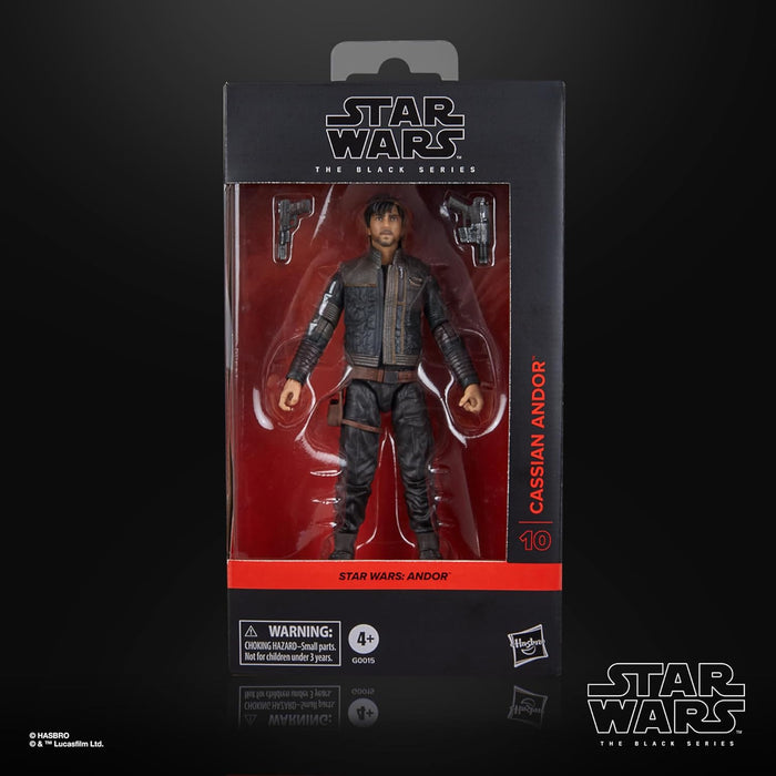Star Wars The Black Series, Cassian Andor, Andor, Figura Coleccionable de 15 cm