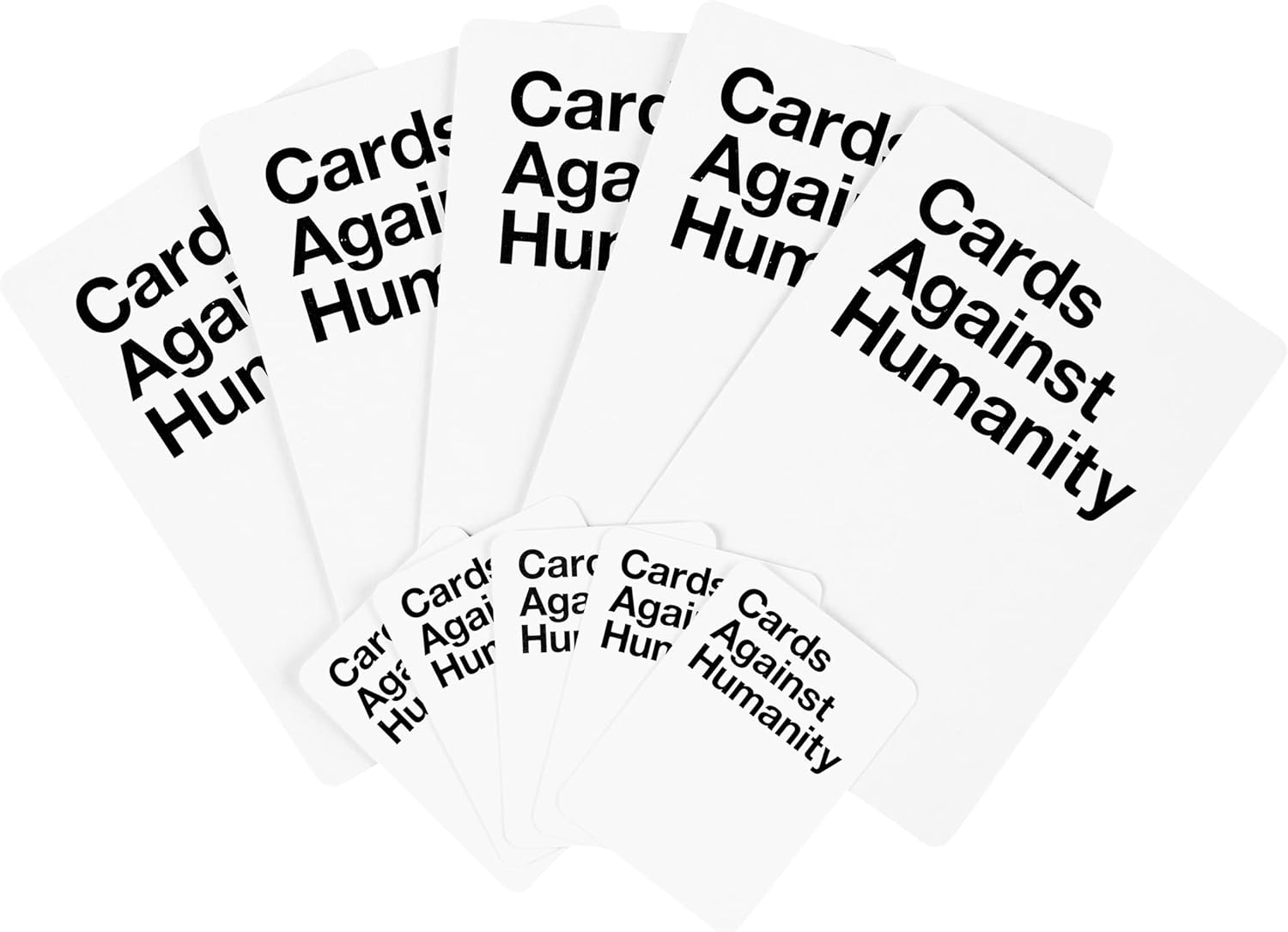 Cards Against Humanity Tiny Miniature main game with 600 ridiculously tiny cards