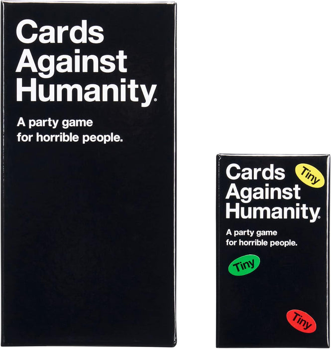 Cards Against Humanity Tiny Miniature main game with 600 ridiculously tiny cards