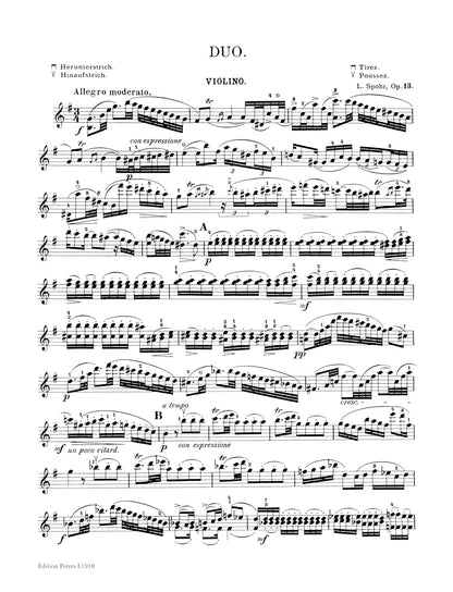 Duo In E Minor Op 13