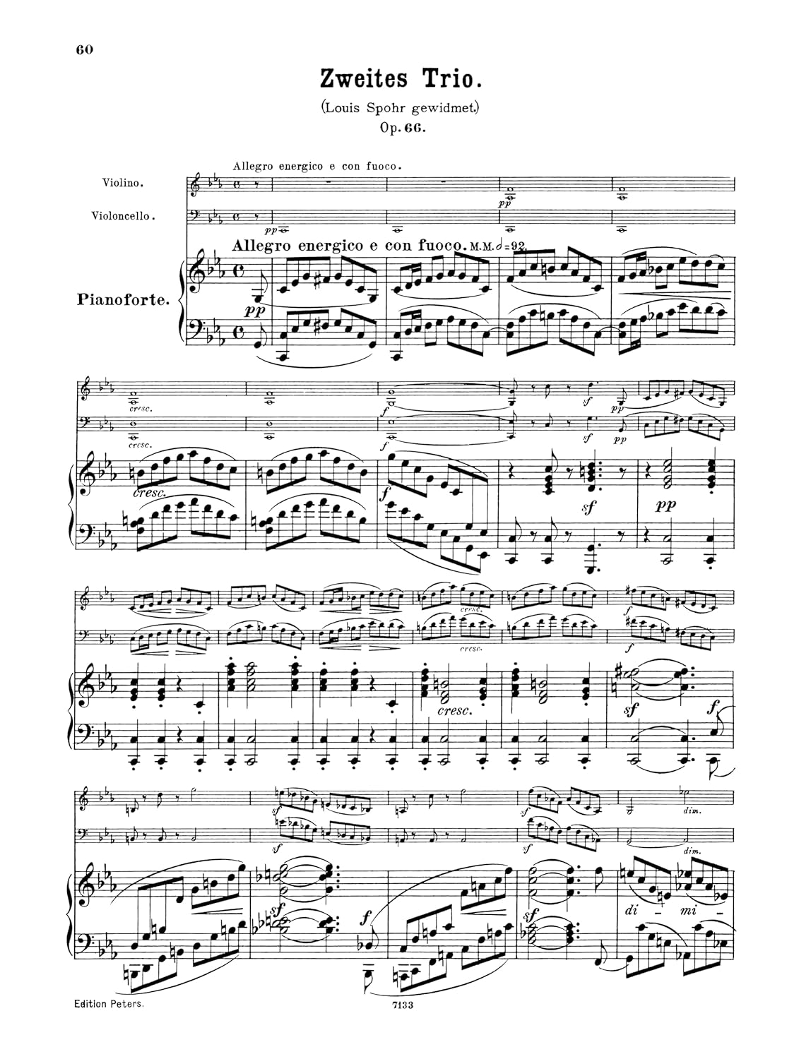 Mendelssohn: Piano Trios in D minor Op.49; C minor Op.66 (EP1740)