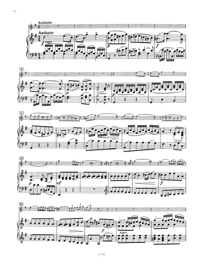 Mozart: Concerto No. 2 in D K211 (Violin and Piano) (EP2193F)