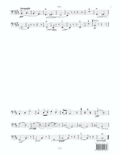 Peer Gynt Suite No1 Op 46 Bass