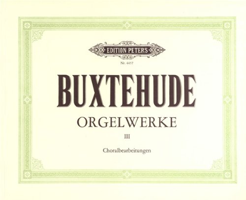 ORGELWERKE 3 CHORALBEARBEITUNGEN ORGUE+CD
