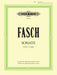 Fasch: Sonata C Major(Harpsichord or Piano and Viola da Gamba or Cello) (EP5893)