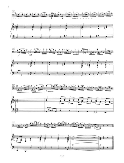 Fasch: Sonata C Major(Harpsichord or Piano and Viola da Gamba or Cello) (EP5893)