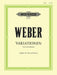 Weber: Variationen (viola and piano) (EP8321)