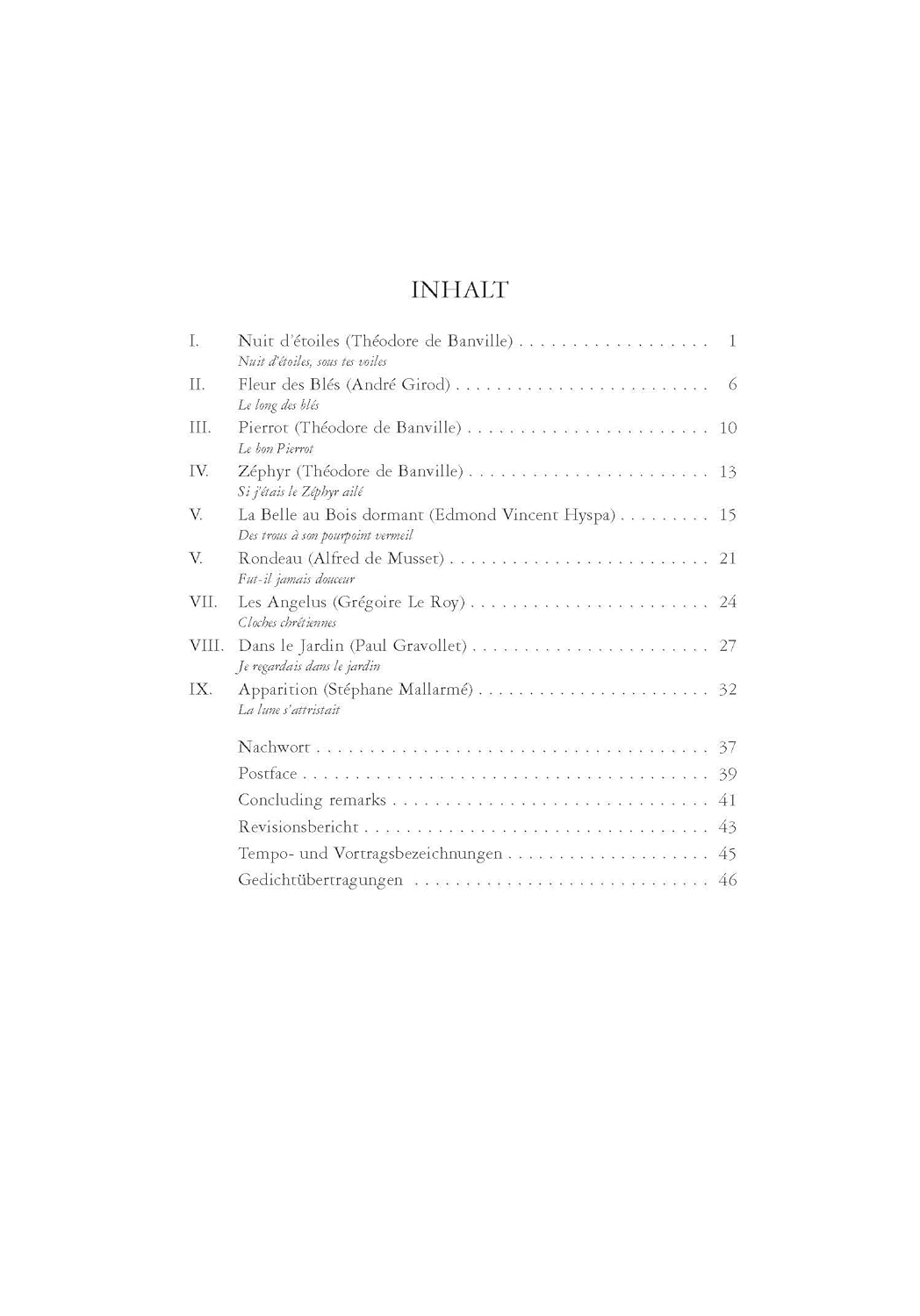 Debussy: Early Songs (1876-85) by various poets (Voice and Piano) (EP9244)