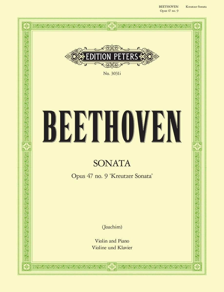 Beethoven: Sonata in A Op.47 'Kreutzer' (Violin and Piano) (EP3031I)