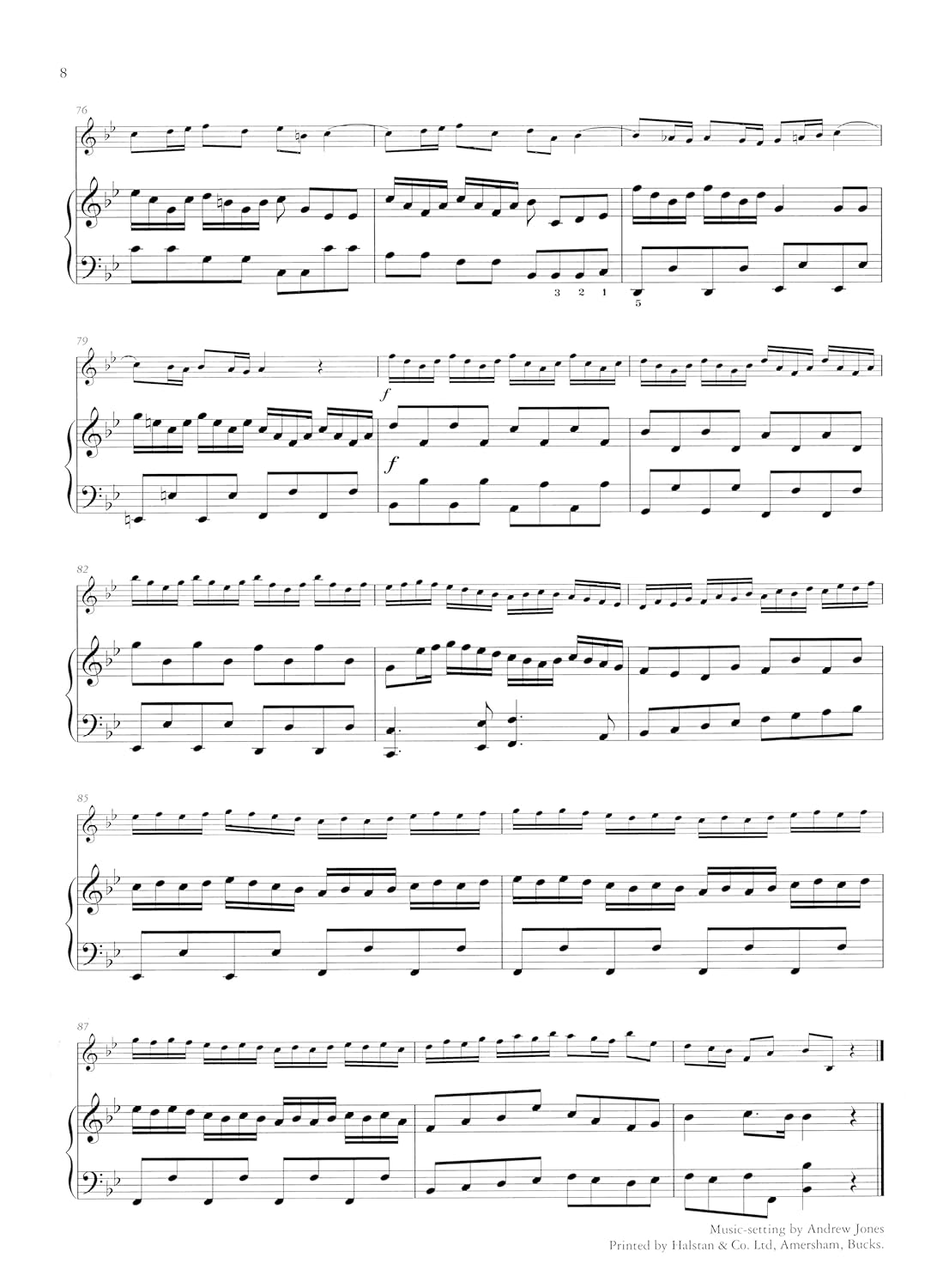 Handel: Arrival of the Queen of Sheba (Violin and Piano) (EP7625)