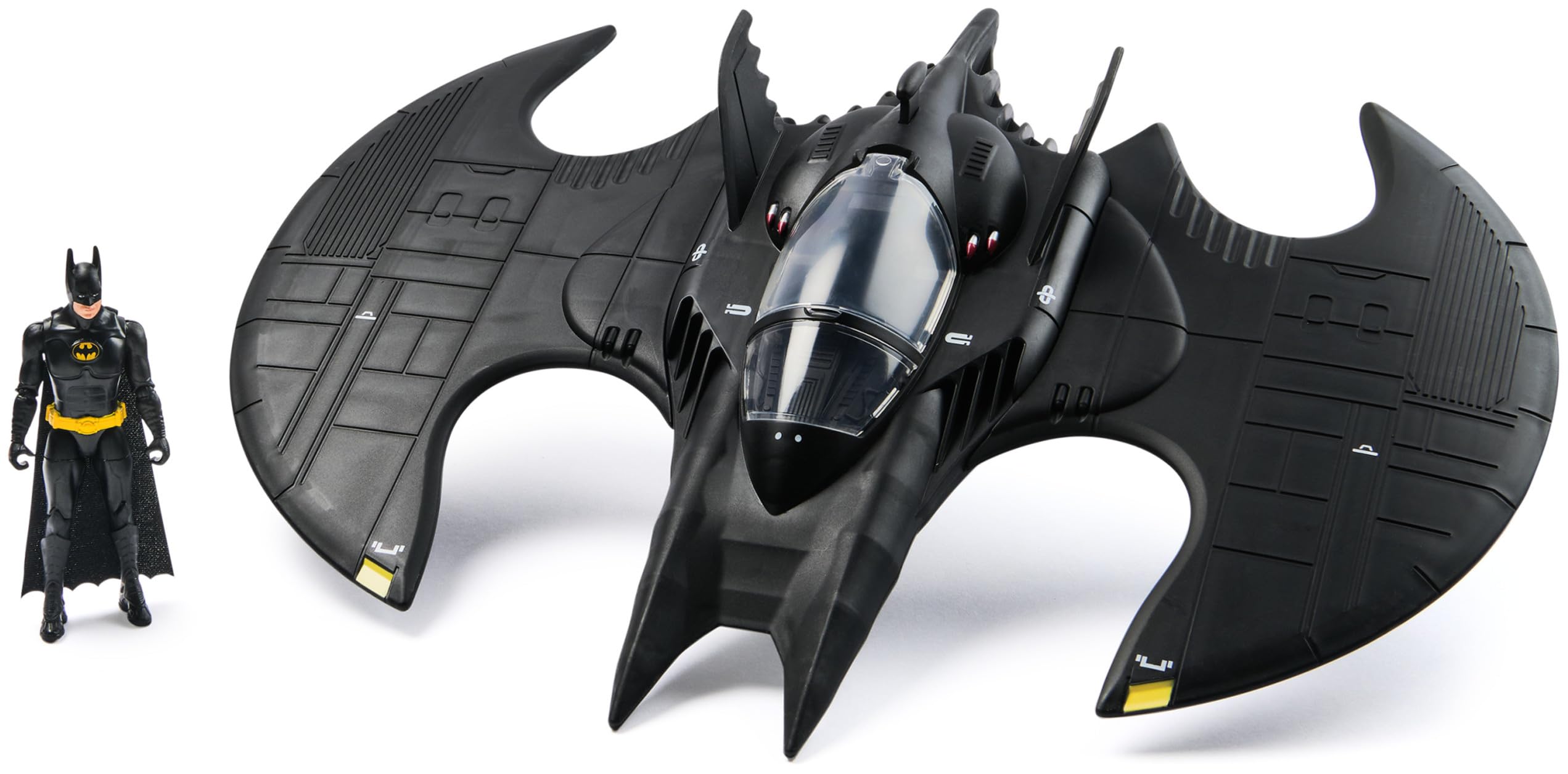 DC Batman, Batwing and 10-cm Batman Set, 1992 Batman Returns Action Figure and 1989 Batwing, Limited Edition 85th Anniversary Collectible Kids’ Toys for Boys and Girls Aged 3 and Up
