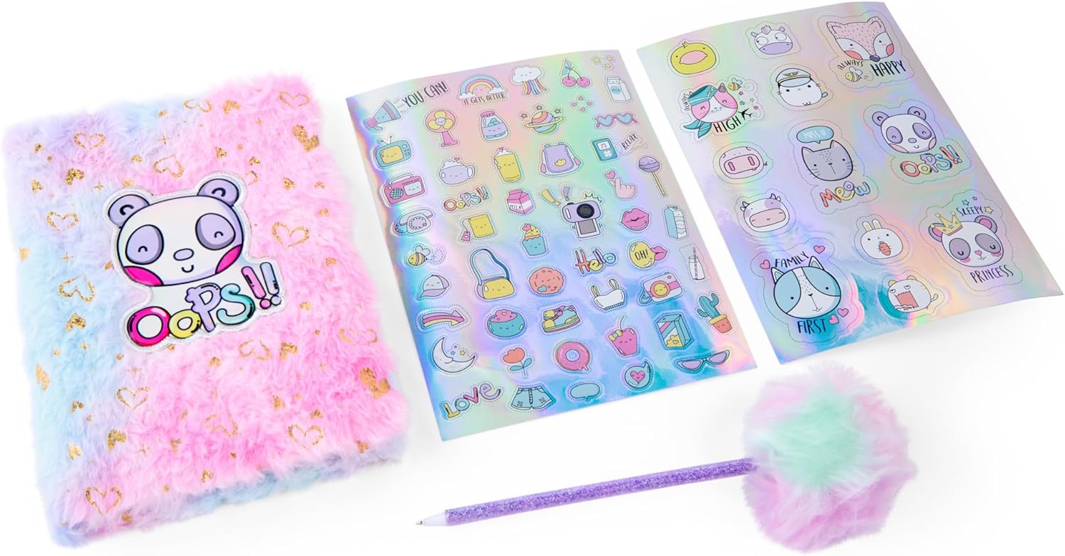 Canenco - Cutie Crew Notitieboek met Pompom Pen