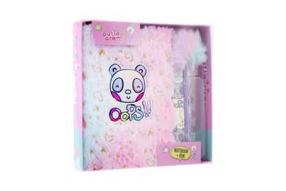 Canenco - Cutie Crew Notitieboek met Pompom Pen