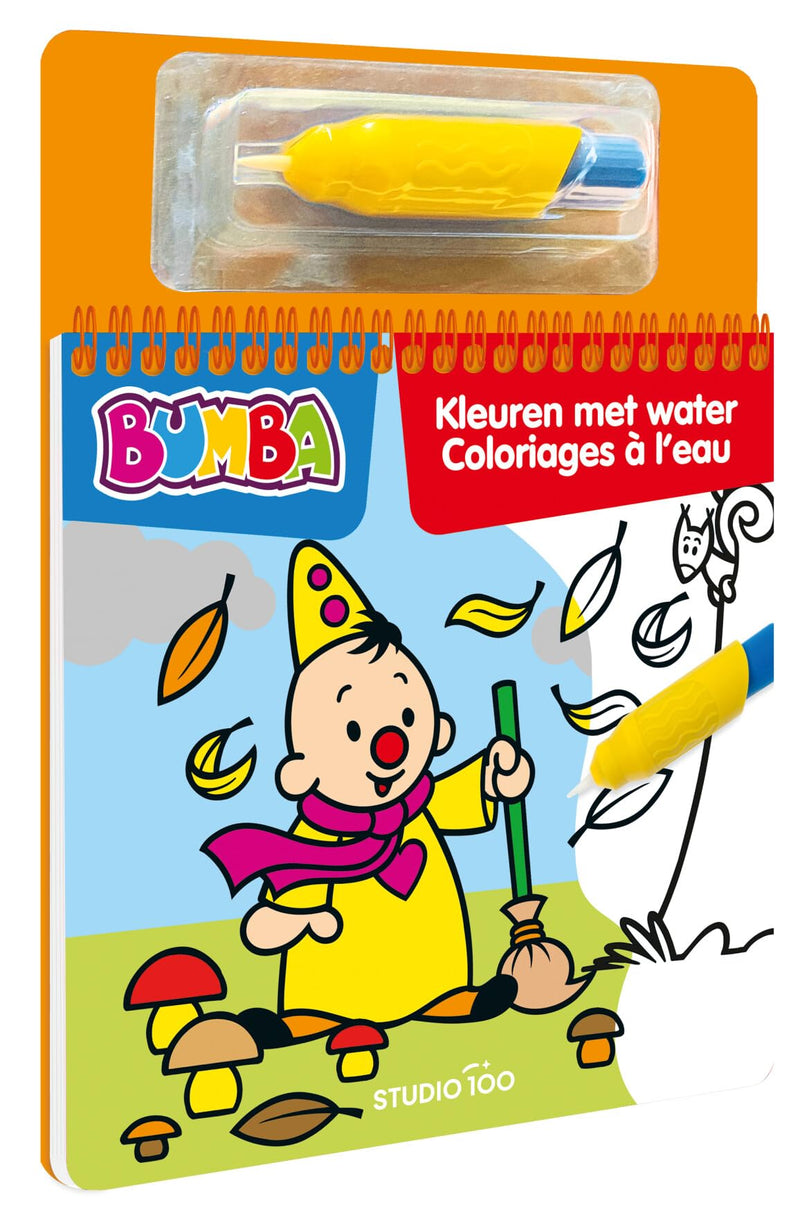 Studio 100 - Bumba Kleurboek Kleuren met water - Herfst