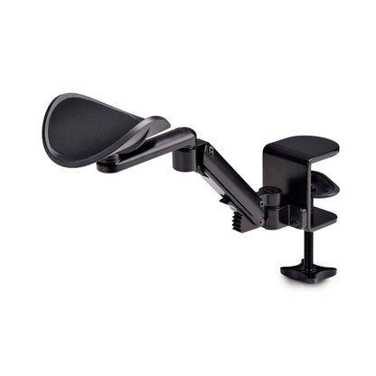 StarTech.com Repose Bras Articulé Ergonomique pour Bureau, Support Réglable, Rotation à 360 Degrés, Installation par Serrage