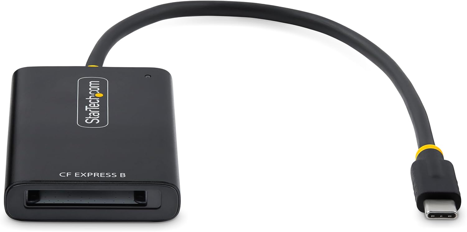StarTech.com Lecteur de Cartes USB-C CFexpress Type B, USB 10Gbps, Lecteur de Cartes Mémoire, USB Type-C vers CF Express 2.0