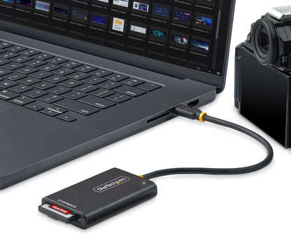 StarTech.com Lecteur de Cartes USB-C CFexpress Type B, USB 10Gbps, Lecteur de Cartes Mémoire, USB Type-C vers CF Express 2.0