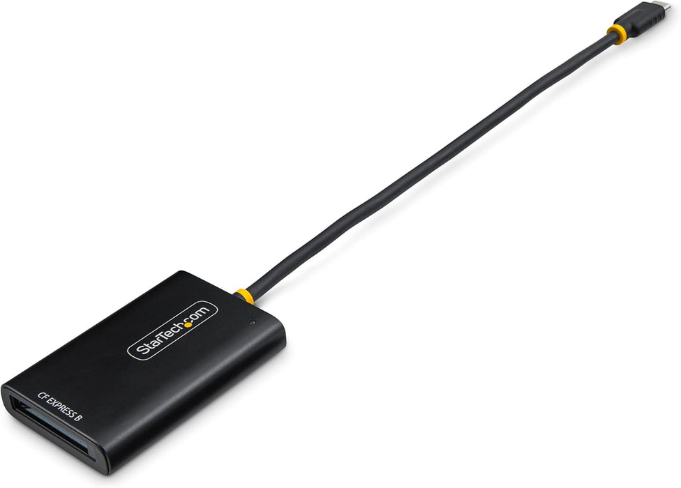 StarTech.com USB-C CFexpress Type B Card Reader, Portable USB 10Gbps Memory Card Reader, USB Type-C to CF Express 2.0 Adapter