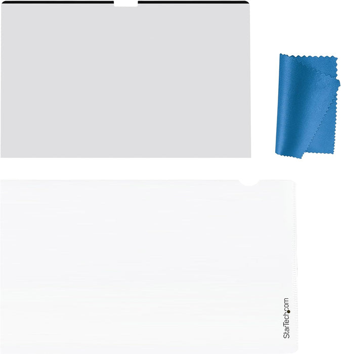 StarTech.com 13.3-inch 16:10 Touch Privacy Screen, Laptop Security Shield, Anti-Glare Blue Light Filter, Flip-Up