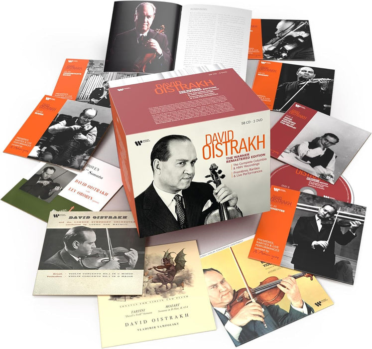 David Oistrakh: The Warner Remastered Edition: The Complete Columbia & hmv Recordings/Premières & Rarities