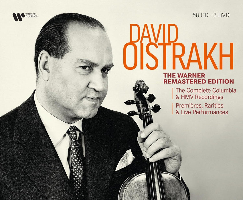 David Oistrakh: The Warner Remastered Edition: The Complete Columbia & hmv Recordings/Premières & Rarities