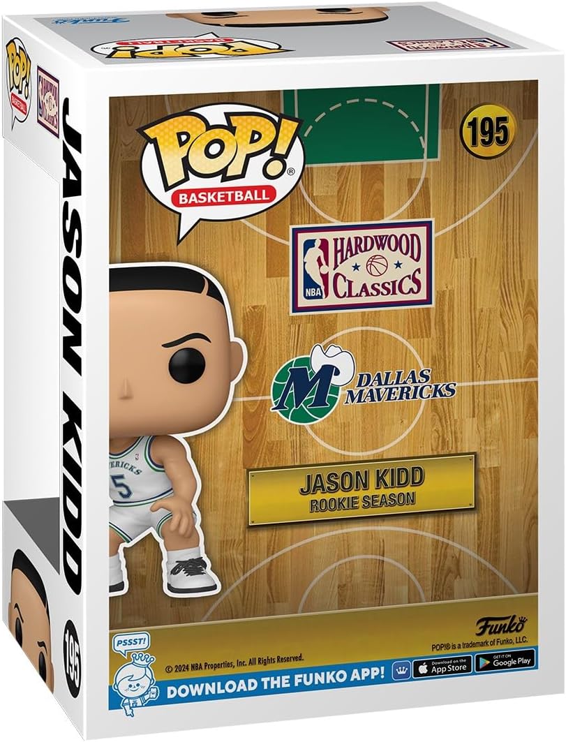Funko Pop! NBA: Mavs - Jason Kidd (Rookie Season