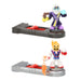 Akedo 14258 EA Ultimate Arcade Warriors Versus Pack THUNDERWIND VS BURNOUT Mini Battling Action Figures Ready, Fight, Split Strike, Multicolor