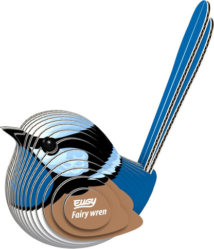 EUGY D5083 Fairy Wren 3D Model Craft Kit