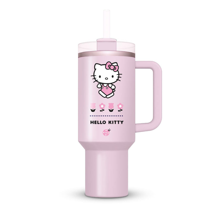 PYRAMID Flasche Hello Kitty Mit Strohhalm 1180 Ml