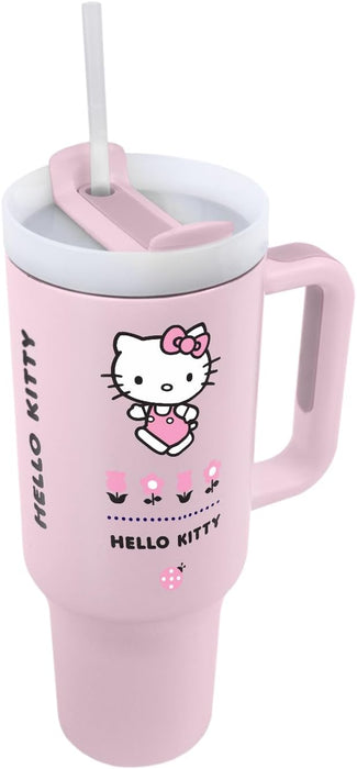 PYRAMID Flasche Hello Kitty Mit Strohhalm 1180 Ml