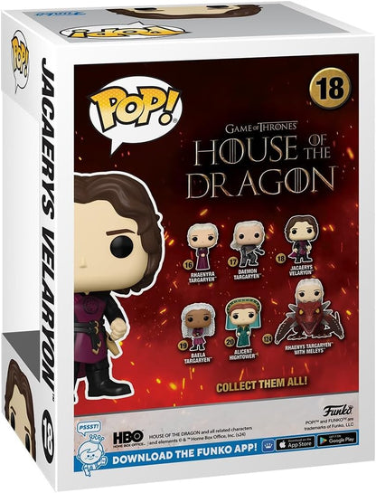 Funko Pop! TV: House Of the Dragon - Jacaerys Velaryon - Collectable Vinyl Figure - Gift Idea - Official Merchandise - Toys for Kids & Adults - TV Fans - Model Figure for Collectors and Display