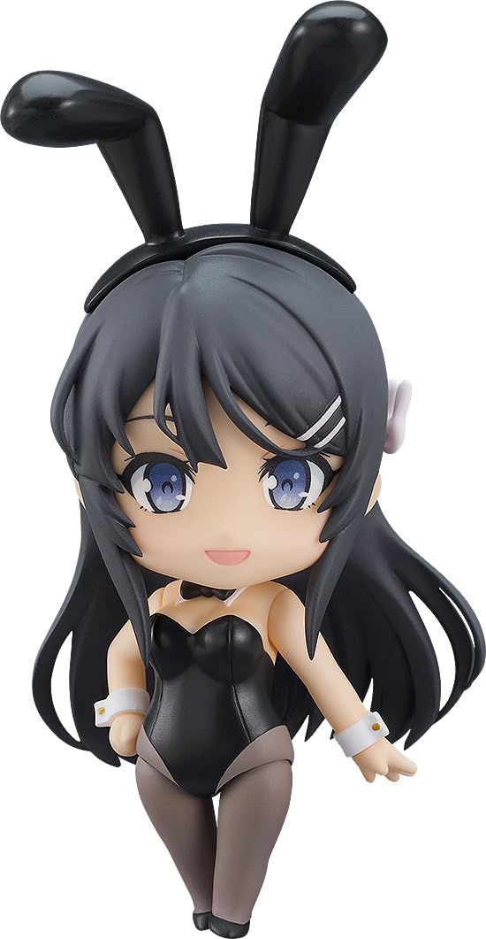 Good Smile Company Rascal Does Not Dream of Bunny Girl Senpai: Mai Sakurajima (Bunny Girl Ver.) Nendoroid Action Figure
