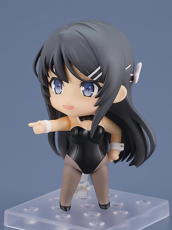 Good Smile Company Rascal Does Not Dream of Bunny Girl Senpai: Mai Sakurajima (Bunny Girl Ver.) Nendoroid Action Figure