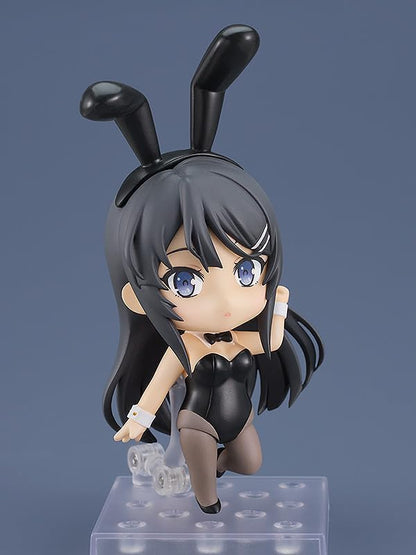 Good Smile Company Rascal Does Not Dream of Bunny Girl Senpai: Mai Sakurajima (Bunny Girl Ver.) Nendoroid Action Figure