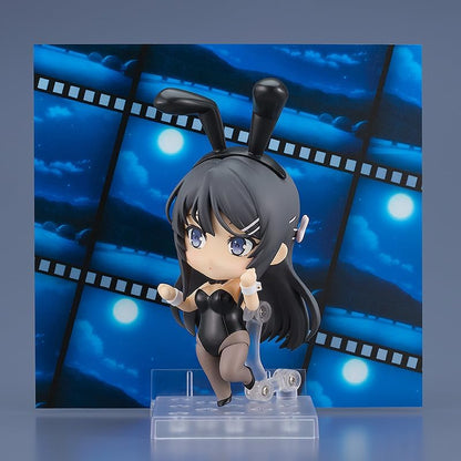 Good Smile Company Rascal Does Not Dream of Bunny Girl Senpai: Mai Sakurajima (Bunny Girl Ver.) Nendoroid Action Figure