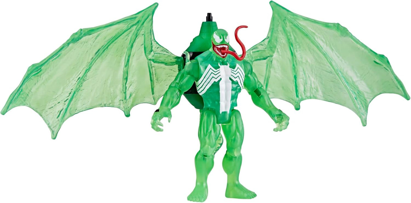 Marvel Spider-Man Epic Hero Series Web Splashers Green Symbiote Flügel Splasher, Action-Figur und Ausrüstung Spielset