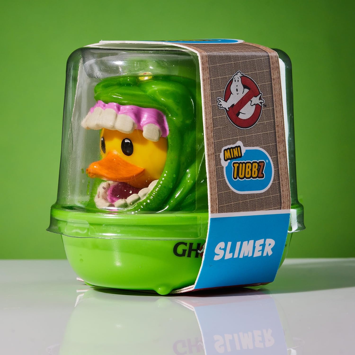 TUBBZ Mini: Ghostbusters - Slimer Cosplaying Rubber Duck Vinyl Figure