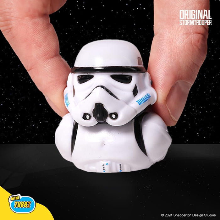 TUBBZ NS4893 Mini Collectible Rubber Duck Figure-Official Star Wars Sammelfigur aus Vinyl-Gummiente-Offizielles Original Stormtrooper Merchandise