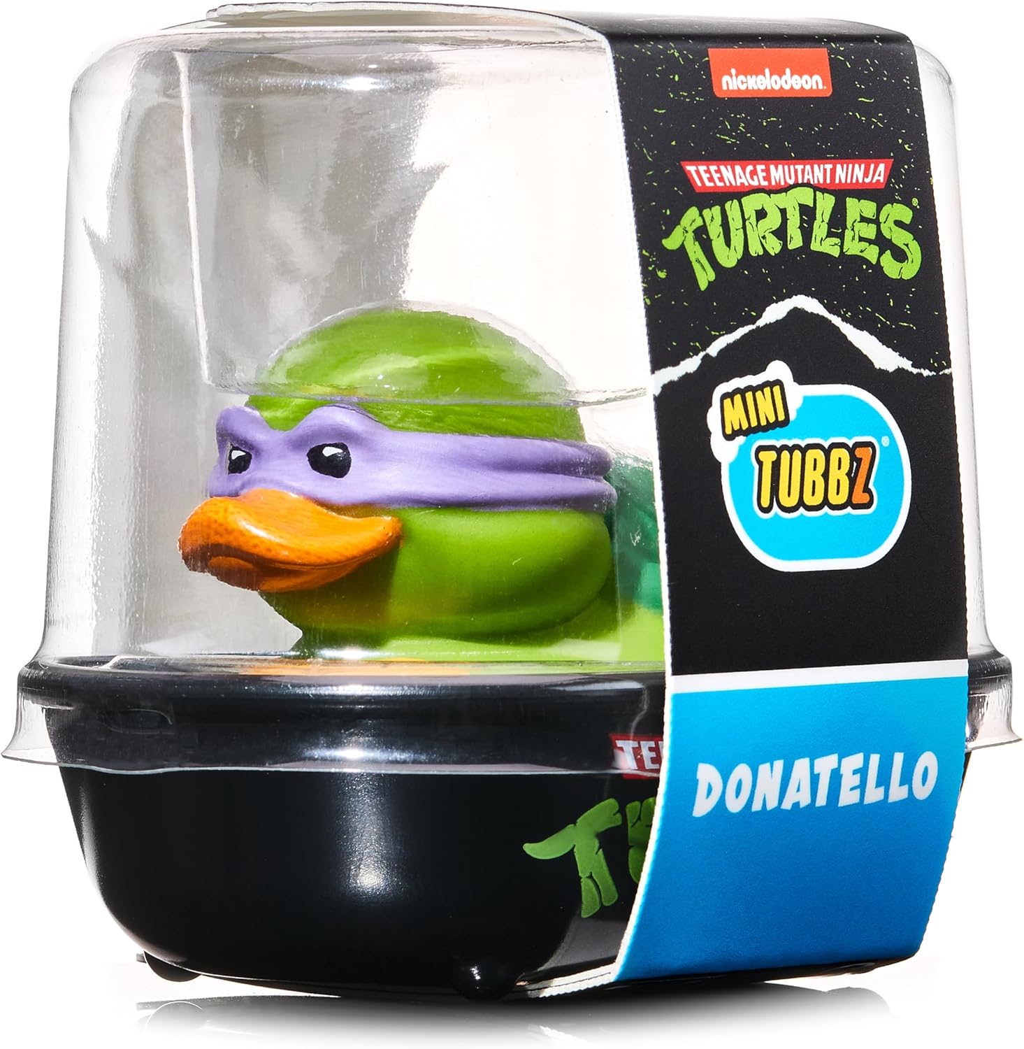 TUBBZ Mini: Teenage Mutant Ninja Turtles - Donatello Figura Mini Coleccionable de Pato de Goma Disfrazado