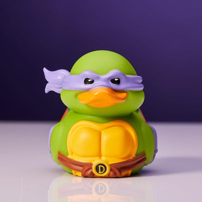 TUBBZ Mini: Teenage Mutant Ninja Turtles - Donatello Figura Mini Coleccionable de Pato de Goma Disfrazado