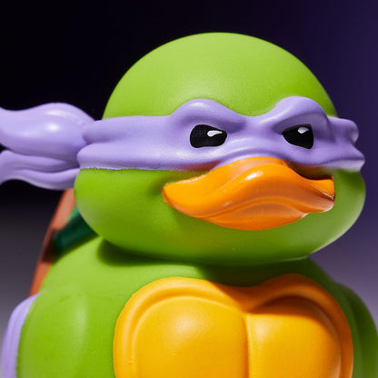TUBBZ Mini: Teenage Mutant Ninja Turtles - Donatello Figura Mini Coleccionable de Pato de Goma Disfrazado