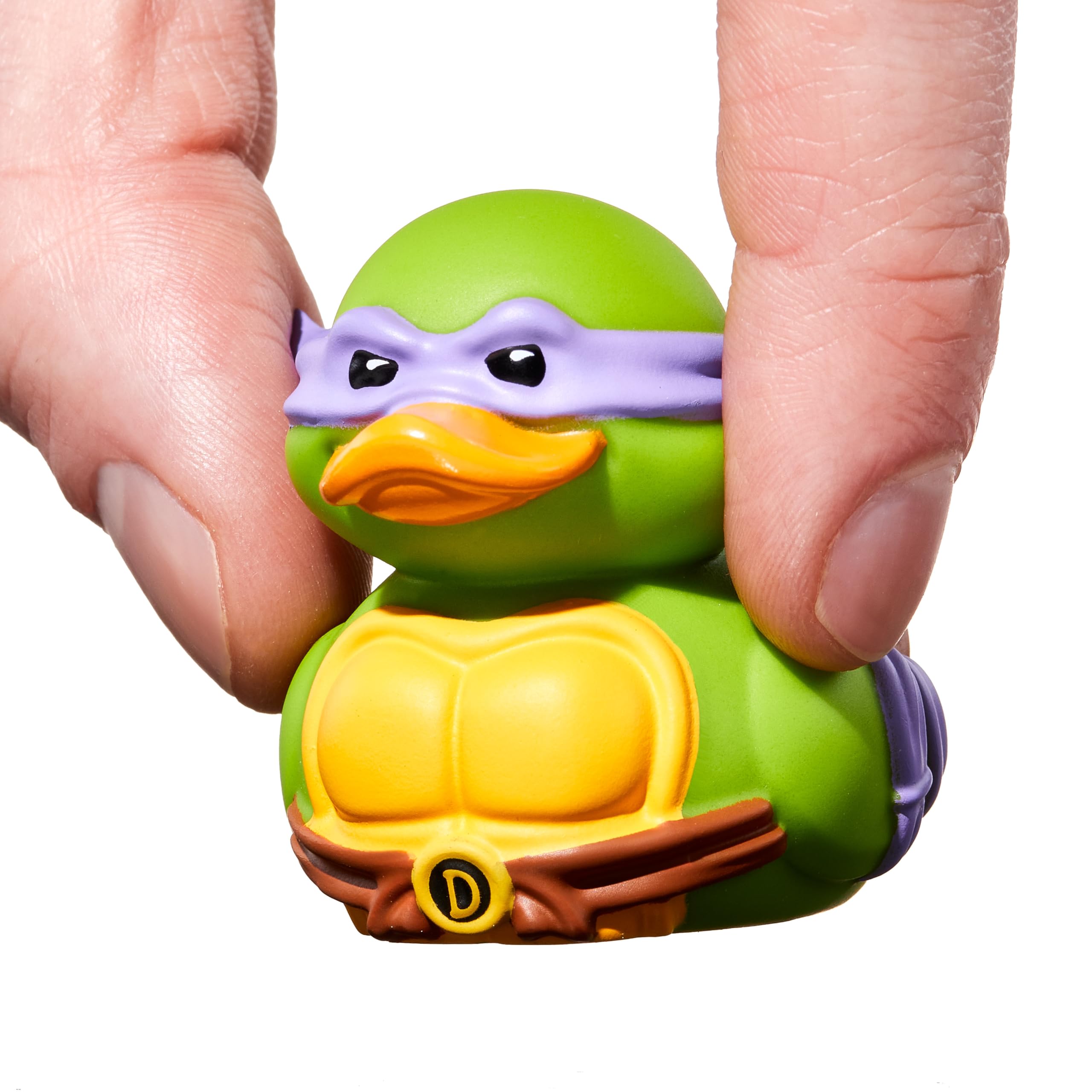 TUBBZ Mini: Teenage Mutant Ninja Turtles - Donatello Figura Mini Coleccionable de Pato de Goma Disfrazado