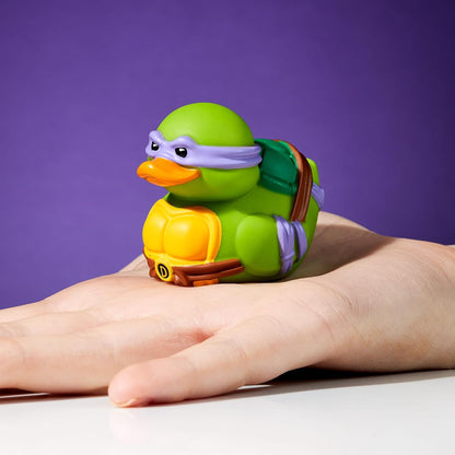 TUBBZ Mini: Teenage Mutant Ninja Turtles - Donatello Figura Mini Coleccionable de Pato de Goma Disfrazado