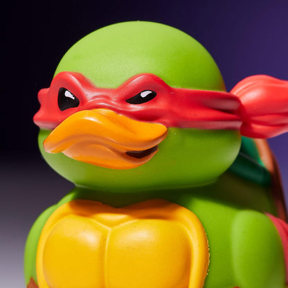 TUBBZ Mini: Teenage Mutant Ninja Turtles - Raphael Figura Mini Coleccionable de Pato de Goma Disfrazado