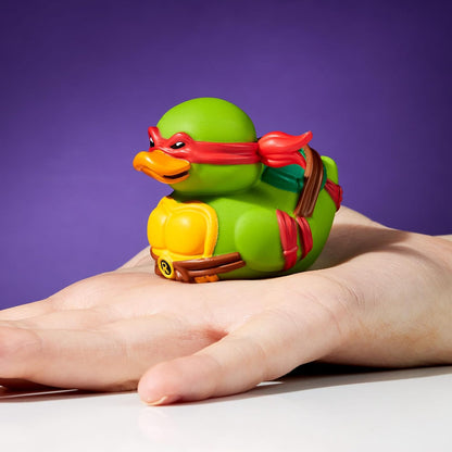 TUBBZ Mini: Teenage Mutant Ninja Turtles - Raphael Figura Mini Coleccionable de Pato de Goma Disfrazado
