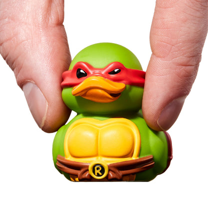 TUBBZ Mini: Teenage Mutant Ninja Turtles - Raphael Figura Mini Coleccionable de Pato de Goma Disfrazado
