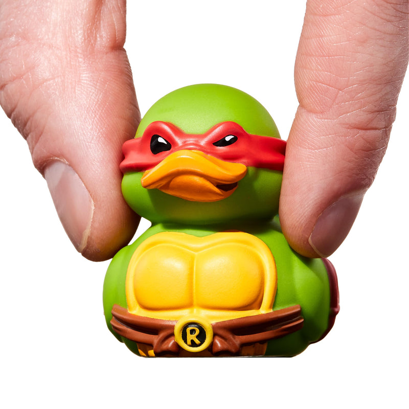 TUBBZ Mini: Teenage Mutant Ninja Turtles - Raphael Figura Mini Coleccionable de Pato de Goma Disfrazado