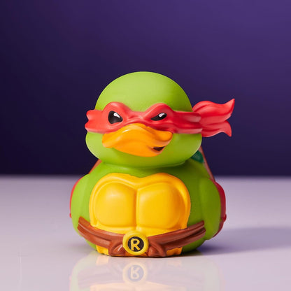 TUBBZ Mini: Teenage Mutant Ninja Turtles - Raphael Figura Mini Coleccionable de Pato de Goma Disfrazado